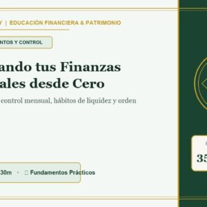 Portada - Dominando tus Finanzas Personales desde Cero