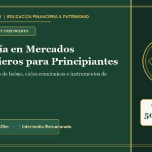Portada - Maestría en Mercados Financieros para Principiantes