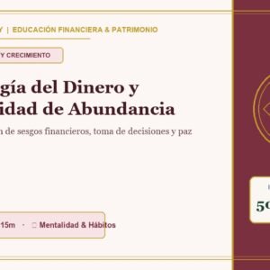 Portada - Psicología del Dinero y Mentalidad de Abundancia